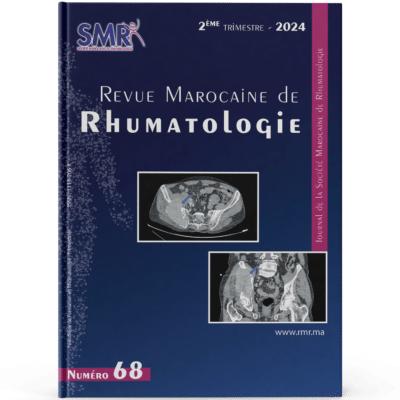 Revue Marocaine de Rhumatologie (N68, 2024)