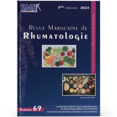 Revue Marocaine de Rhumatologie (N69, 2024)