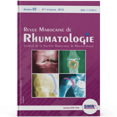 Revue Marocaine de Rhumatologie (N22, 2012)