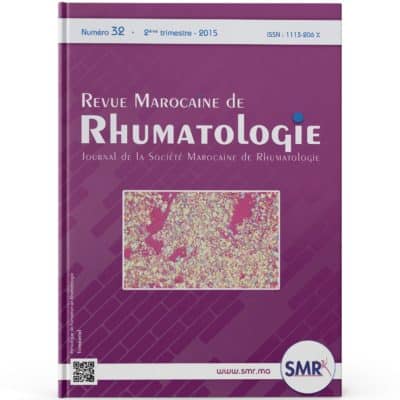 Revue Marocaine de Rhumatologie (N32, 2015)