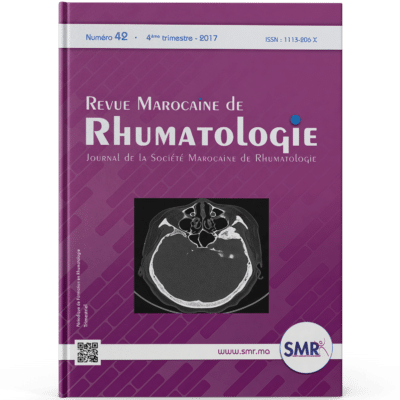 Revue Marocaine de Rhumatologie (N42, 2017)