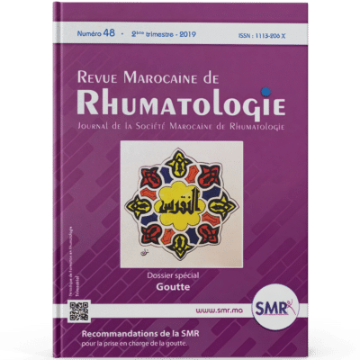 Revue Marocaine de Rhumatologie (N48, 2019)