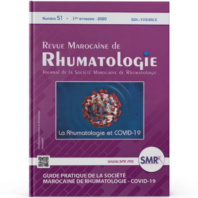 Revue Marocaine de Rhumatologie (N51, 2020)