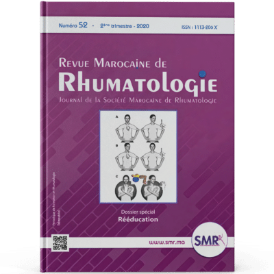 Revue Marocaine de Rhumatologie (N52, 2020)