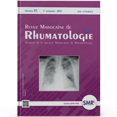 Revue Marocaine de Rhumatologie (N55, 2021)