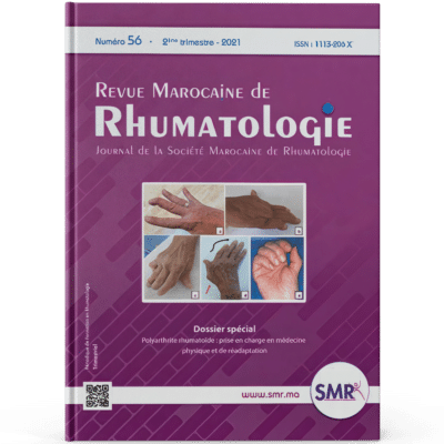 Revue Marocaine de Rhumatologie (N56, 2021)