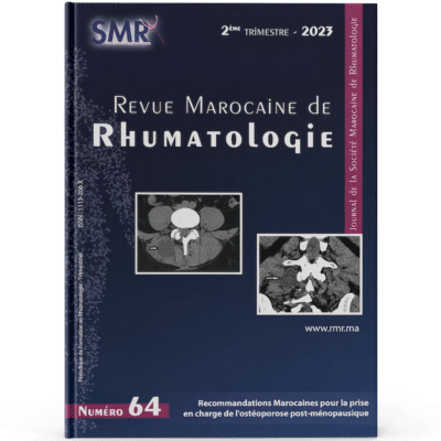 Revue Marocaine de Rhumatologie (N64, 2023)